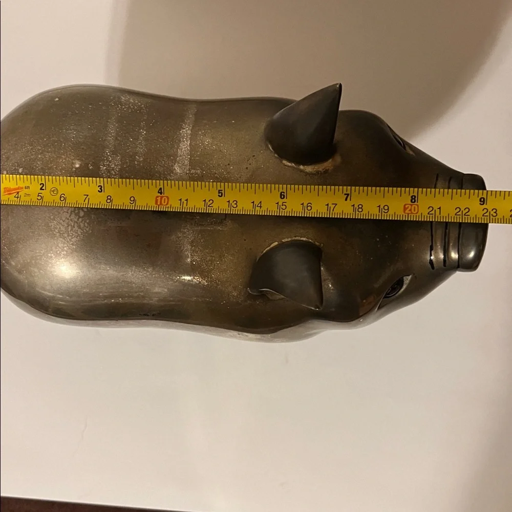 Godinger Silver Art Vintage Big Piggy Bank